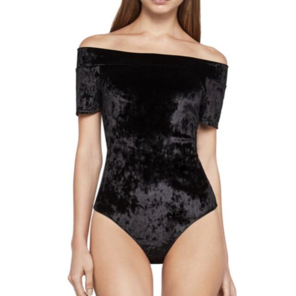 BCBGeneration off shoulder bodysuit